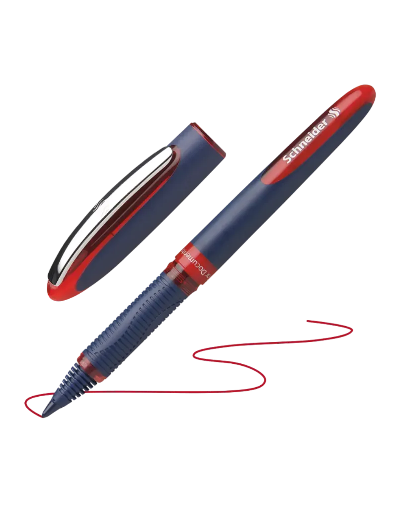 [STAWIGPRB28] Schneider One Business Liquid Ink Pen – 0.6 mm (Red)