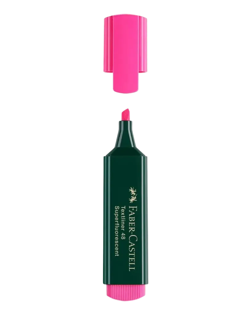 قلم تحديد النصوص  FaberCastell   