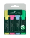 مجوعة أقلام تحديد النصوص 4 حبة  FaberCastell    