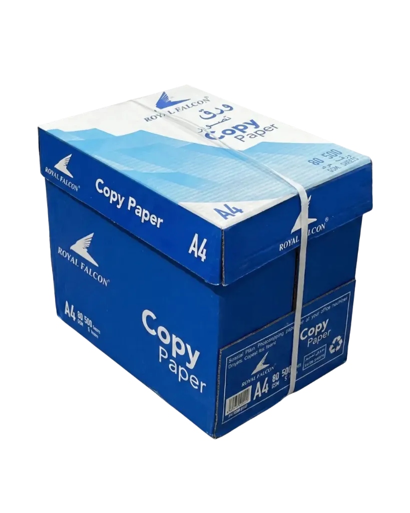 Royal Falcon A4 Copy Paper – 80 gsm (Box of 5 Reams)