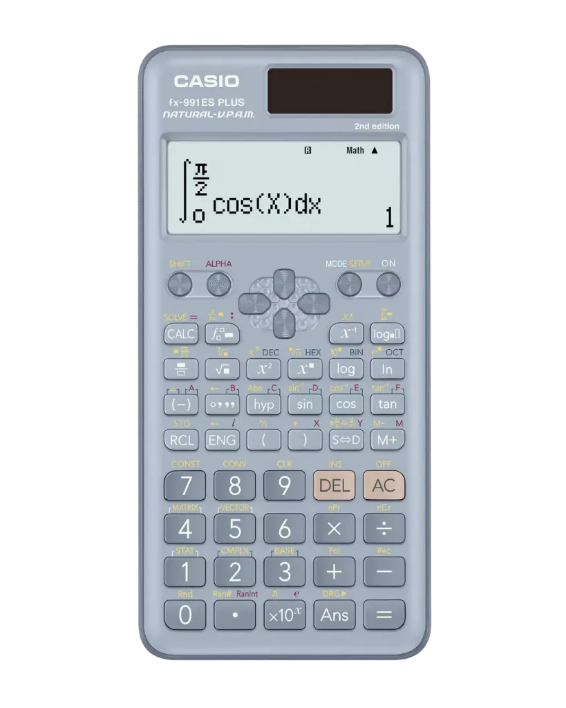 كاسيو fx-991ES PLUS (الإصدار الثاني) – آلة حاسبة علمية