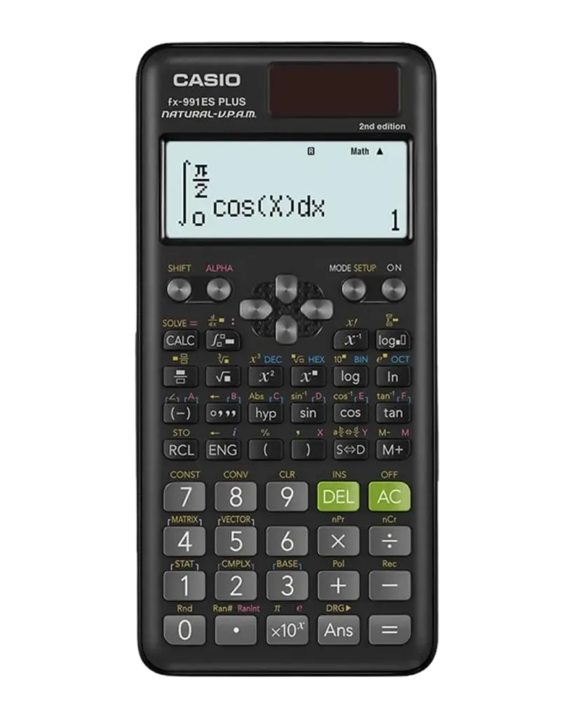 كاسيو fx-991ES PLUS (الإصدار الثاني) – آلة حاسبة علمية
