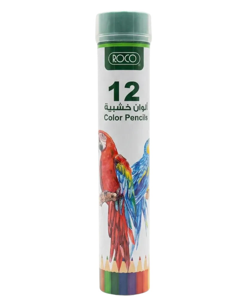 [RQ-1900012] ROCO – Color Pencils Tube (12 Colors)
