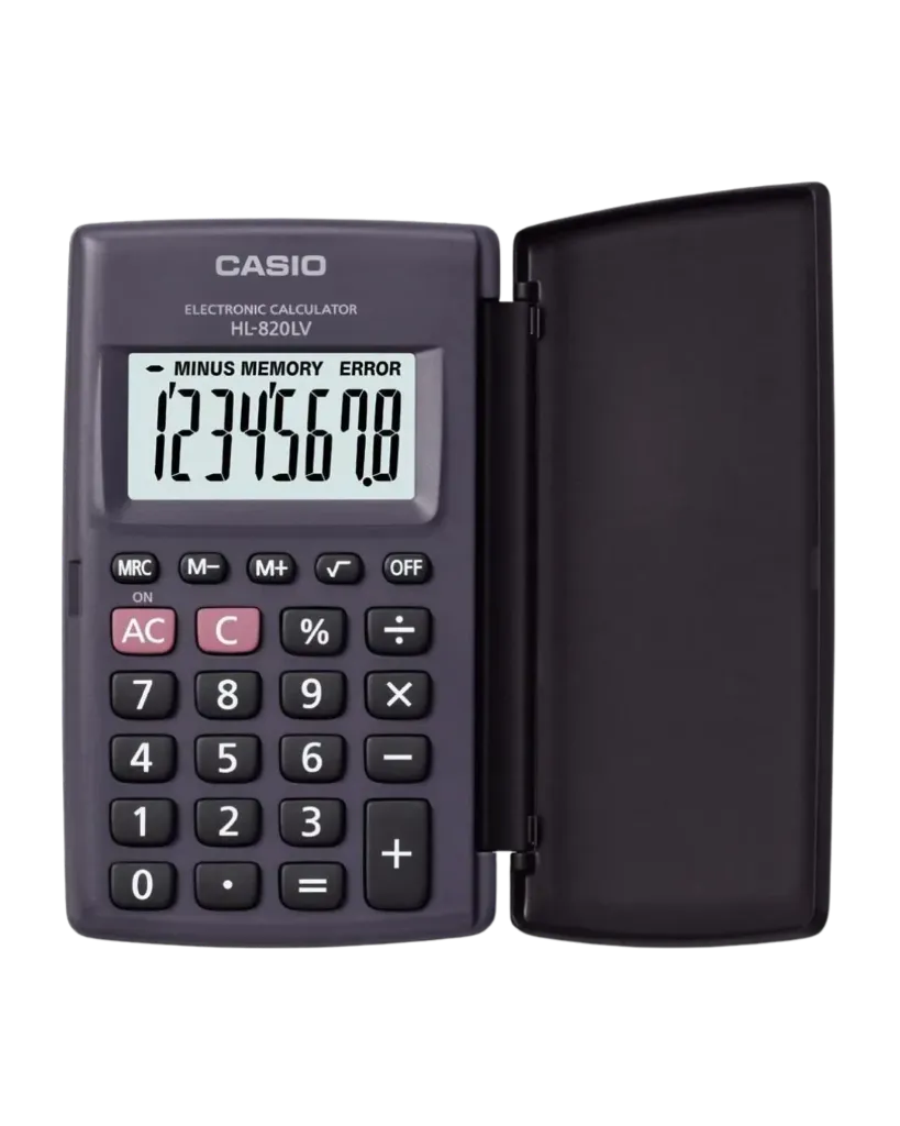 [OFS01CA03H03] Casio HL-820LV – Pocket Calculator (8 Digits)